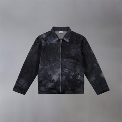 Black Floral Jacket