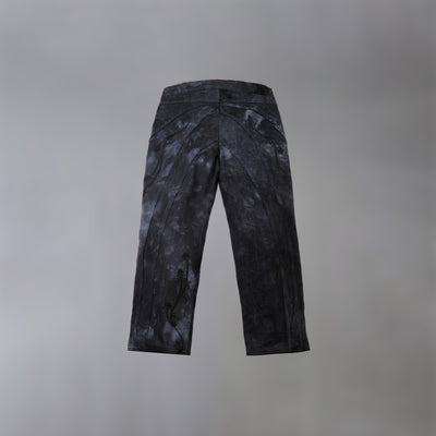Black Floral Pants