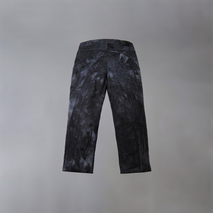 Black Floral Pants