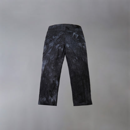 Black Floral Pants