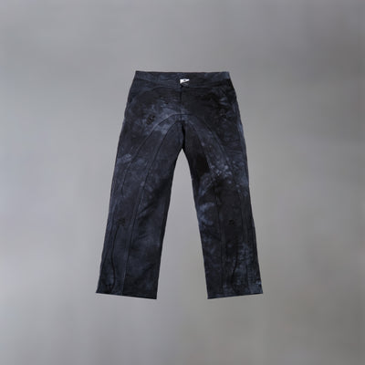 Black Floral Pants