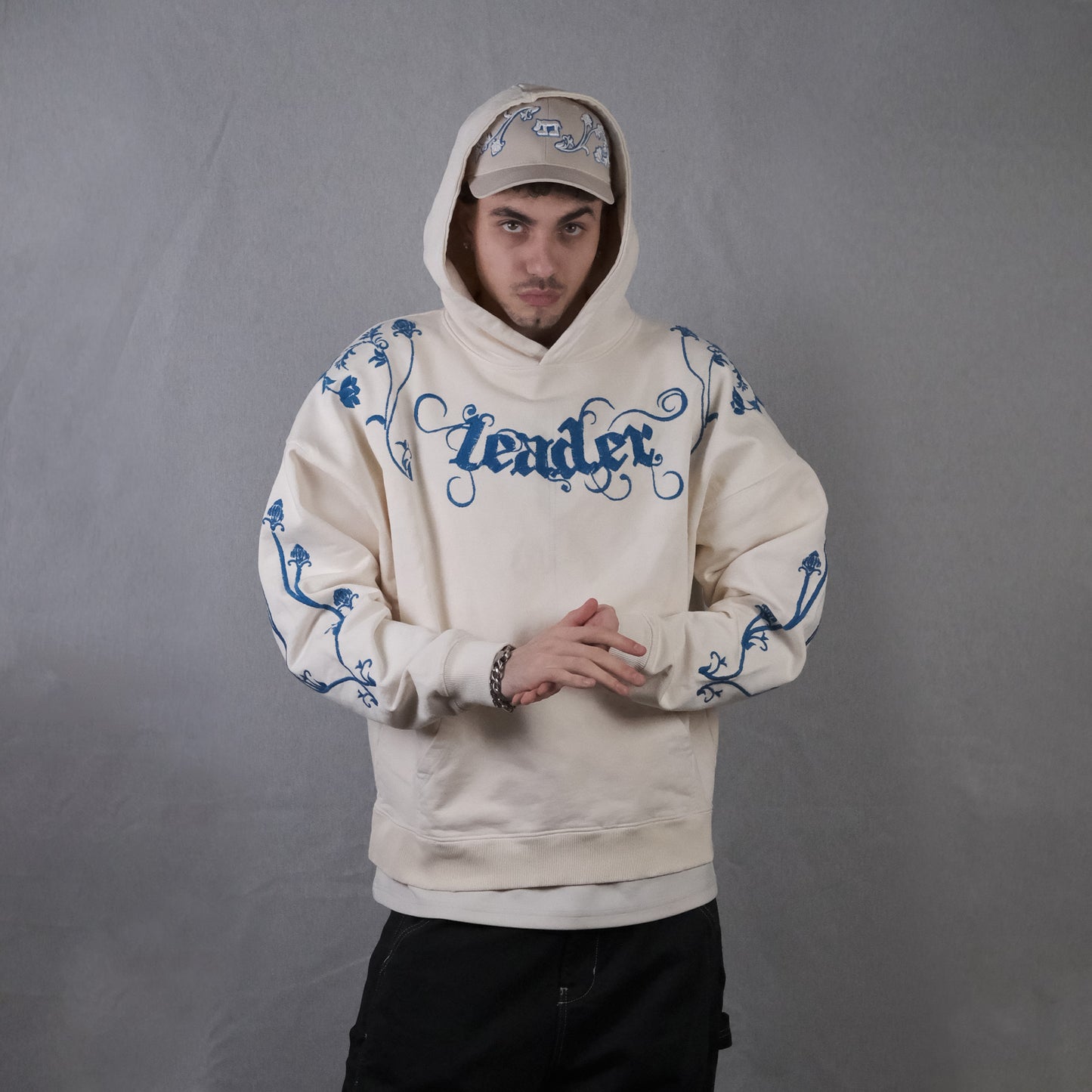Off-White Floral Hoodie