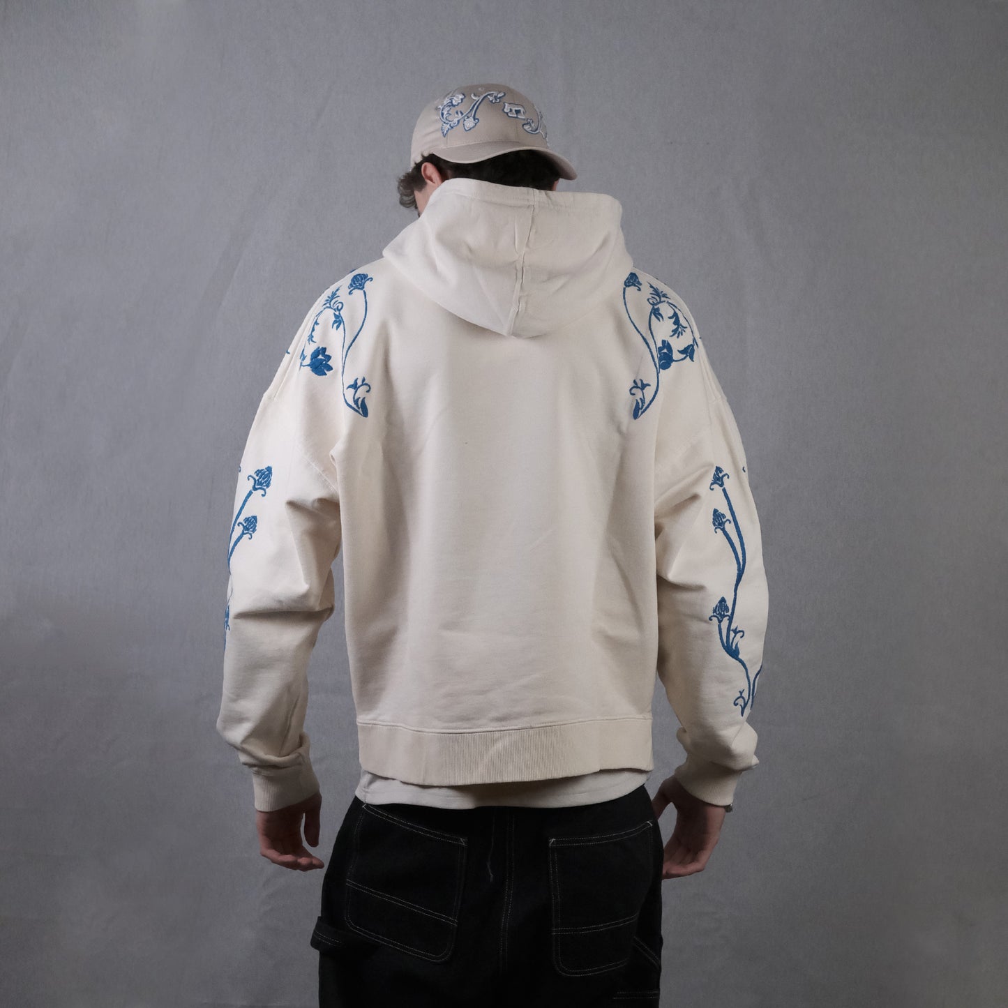 Off-White Floral Hoodie